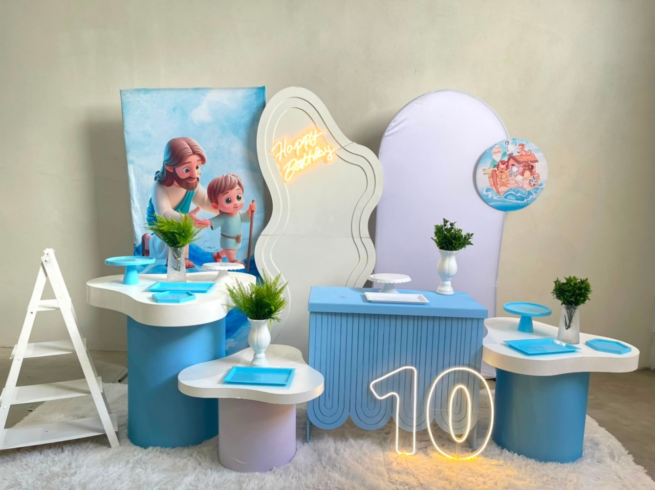 Kit Premiun Jesus Com Balão - labeladecor