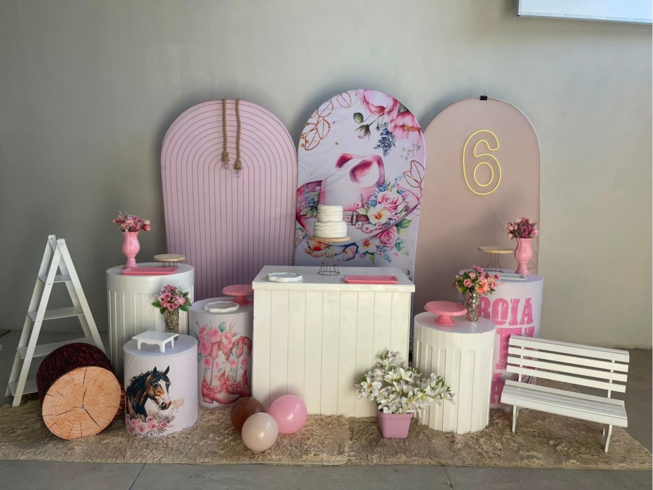 Kit G1 Boiadeira Com Balão - labeladecor