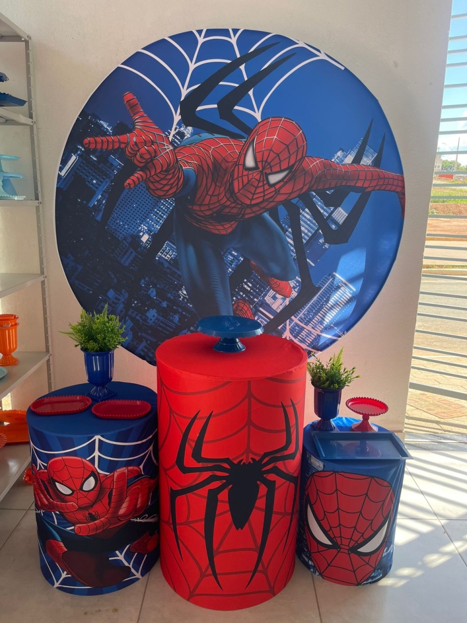 Kit P Homen Aranha 2 Sem Balão - labeladecor