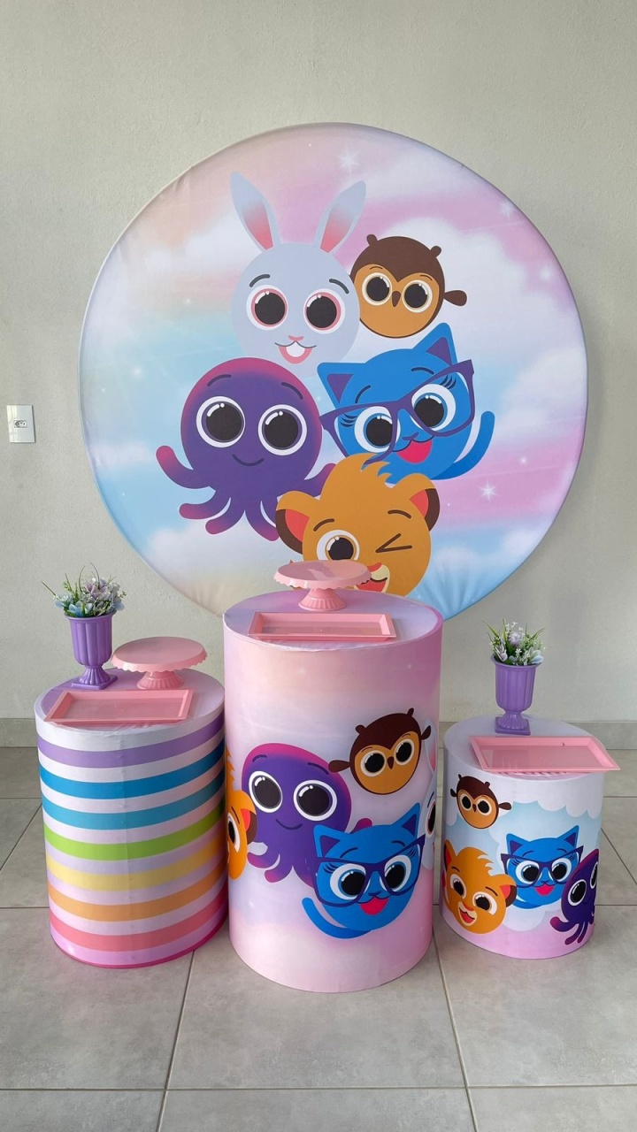 Kit P Bolofofo Com Balão  - labeladecor