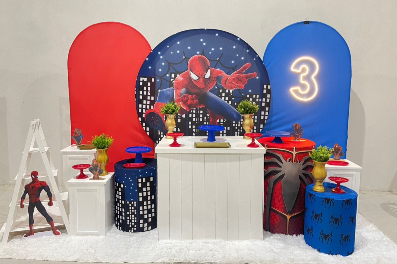 Kit G1 Homem Aranha Com Balão - labeladecor