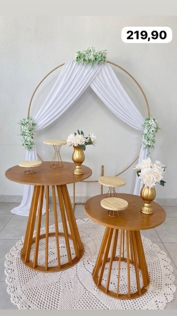 Kit P Casamento Tecido Branco 02 - labeladecor