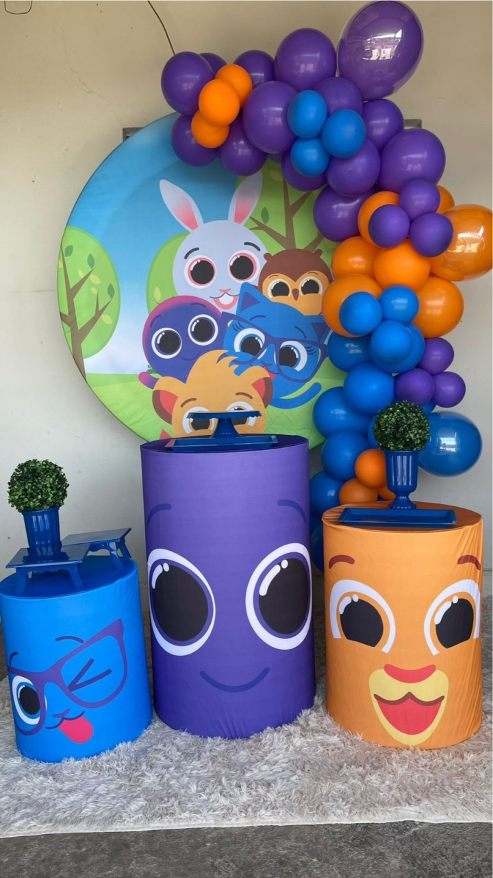 Kit P Bolofofos Com Balão - labeladecor