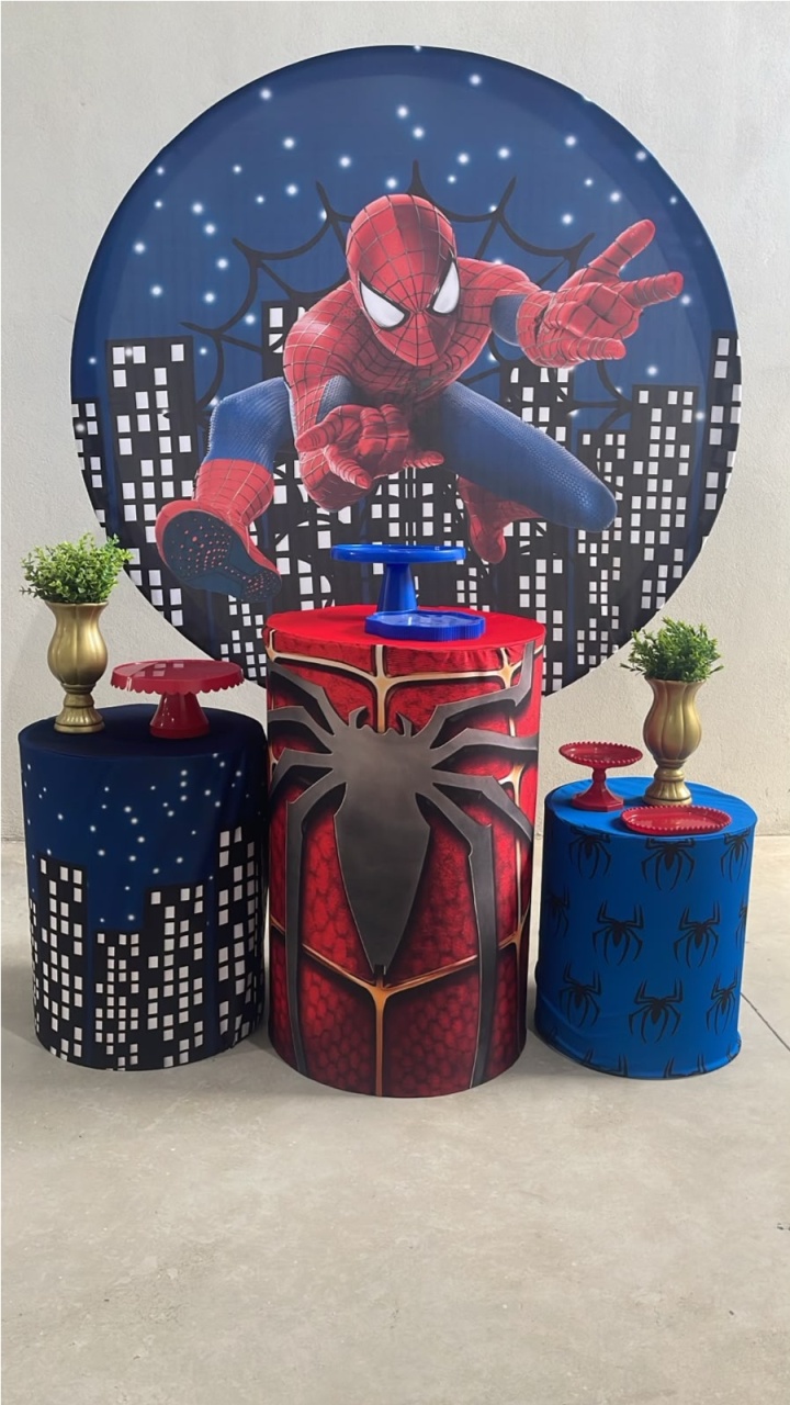Kit P Homem Aranha Com Balão - labeladecor