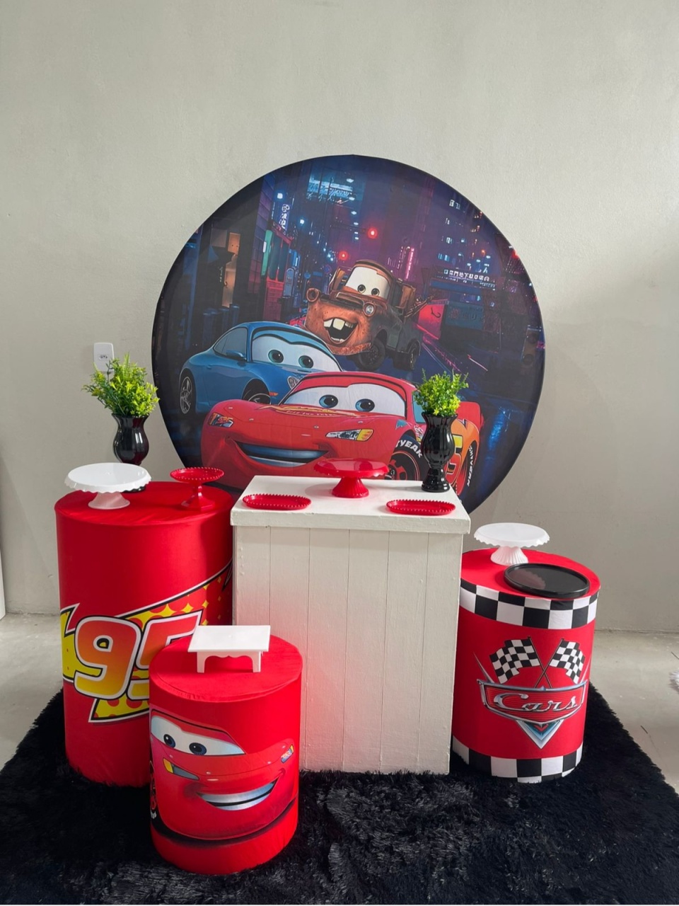 Kit M Relampago Mcqueen - labeladecor