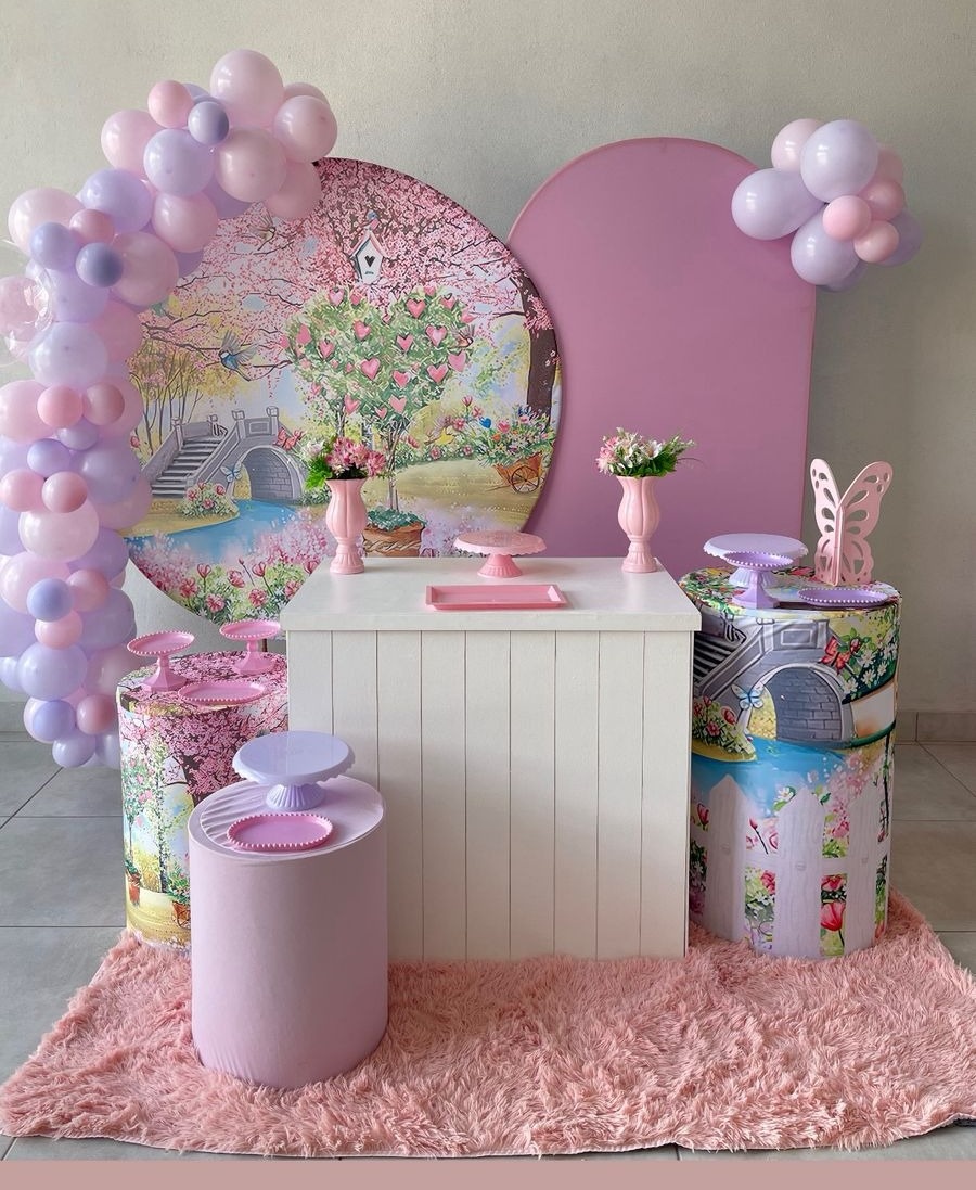 Kit G Jardim Com Balão - labeladecor