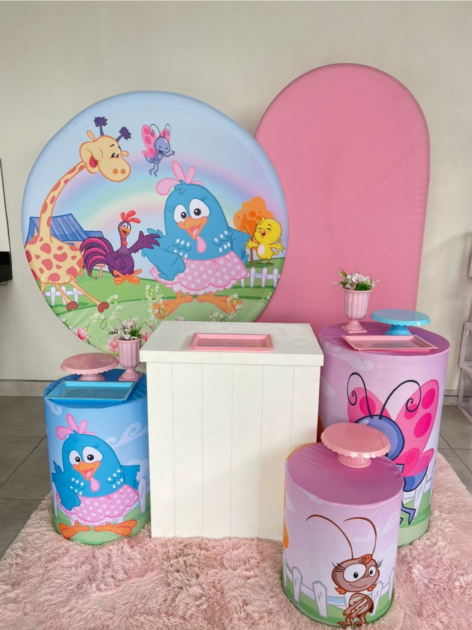 Kit G Galinha Pintadinha - labeladecor