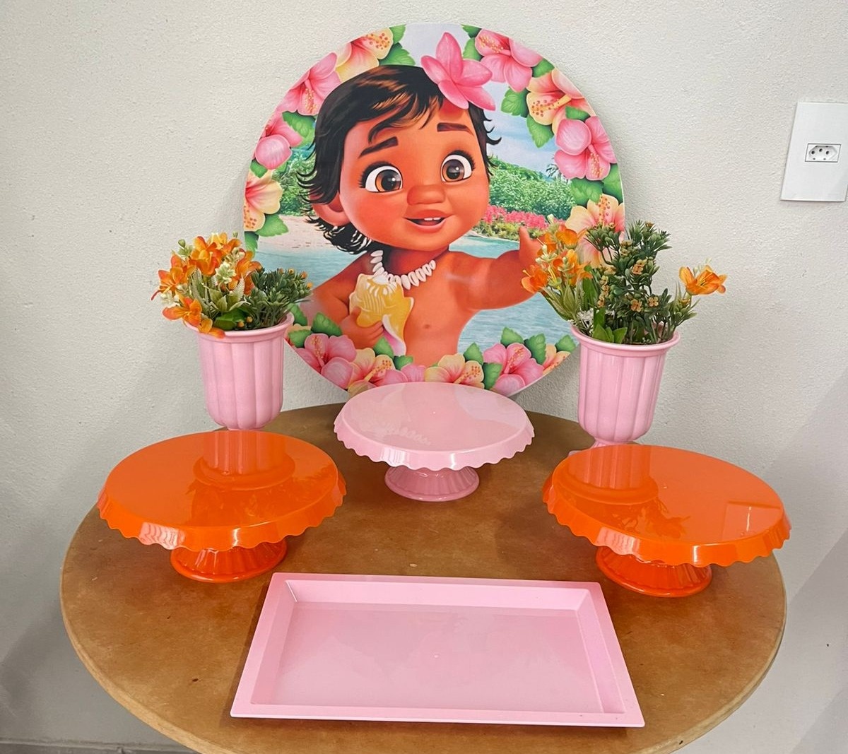 Kit Mesa Moana Baby - labeladecor