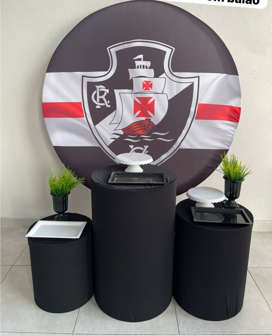 Kit P Vasco Com Balão  - labeladecor