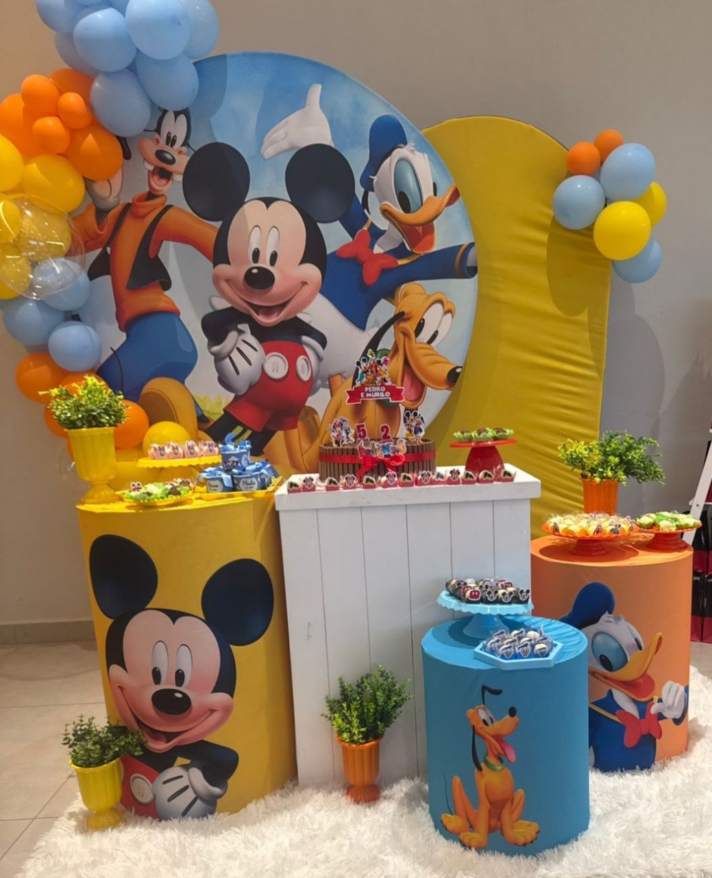 Kit G Turma Do Mickey - labeladecor