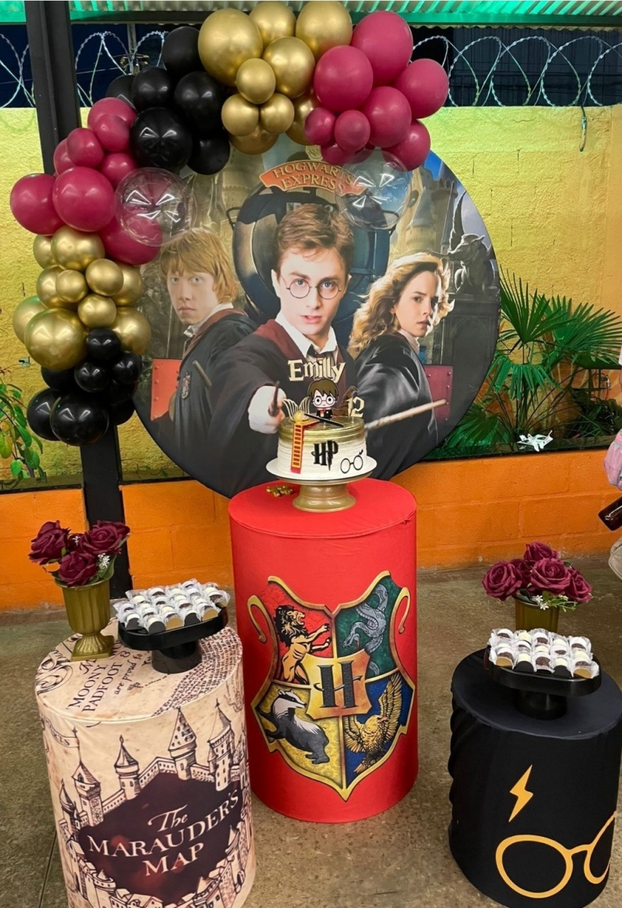 Kit P Harry Poter Com Balão - labeladecor