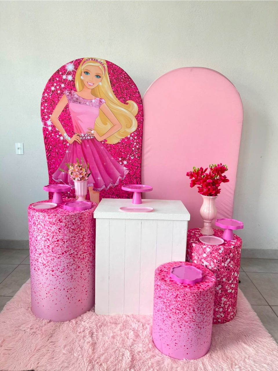 Kit Gg Barbie Com Balão 2 - labeladecor