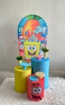 Kit P Romano Bob Esponja Com Balão - imagem 2