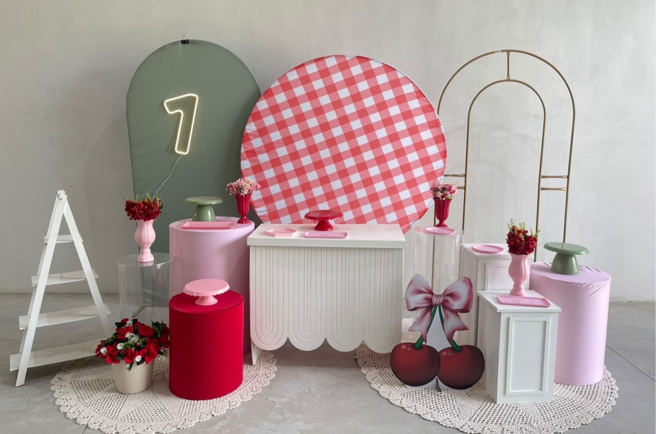 Kit G1 Cerejinha 02 Com Balão - labeladecor