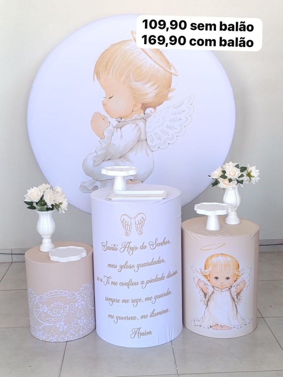 Kit Batisado 2 Com Balão - labeladecor