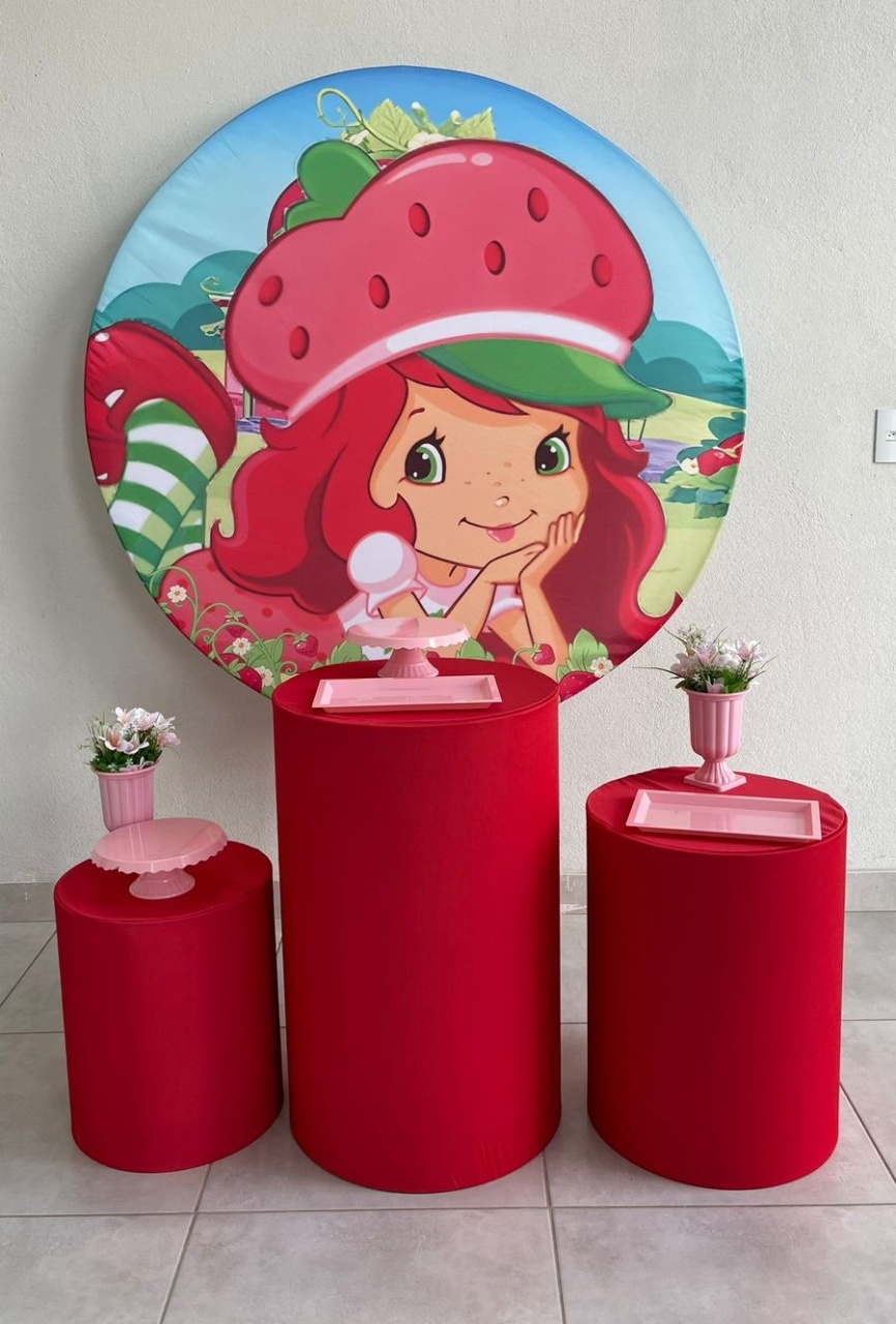 Kit P Moranguinho Com Balão - labeladecor