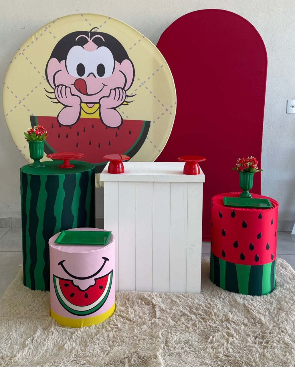 Kit G Magali Com Balão  - labeladecor