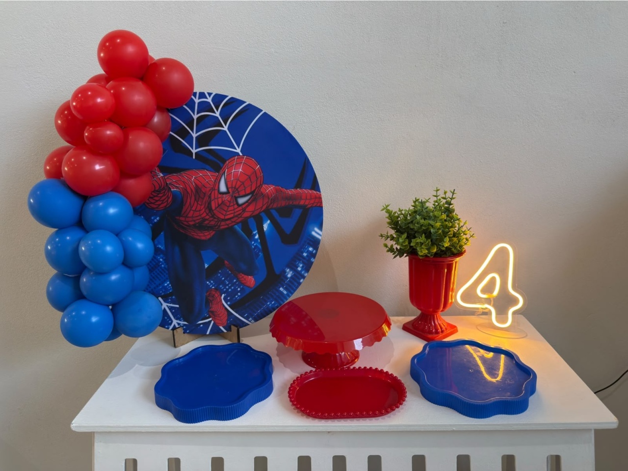 Kit Mesa M - Homem Aranha - labeladecor