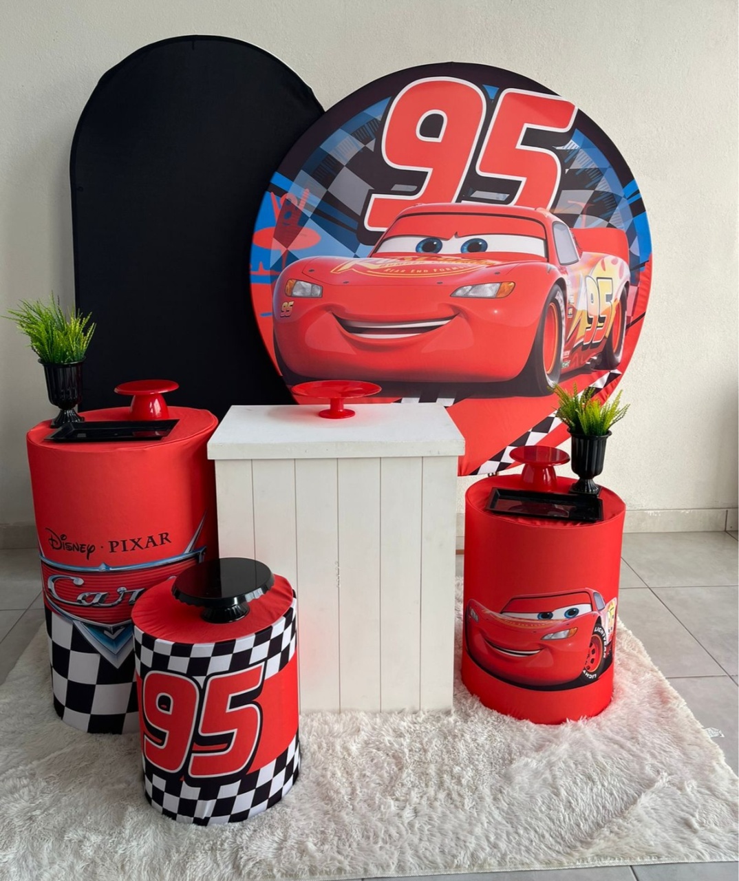 Kit G Carros Com Balão - labeladecor