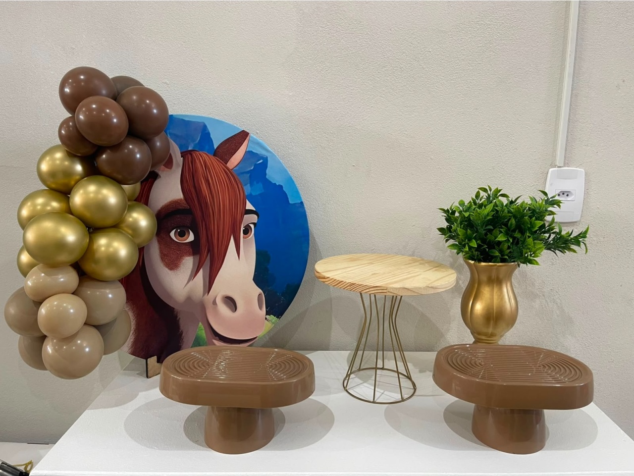 Kit Mesa Cavalo - labeladecor