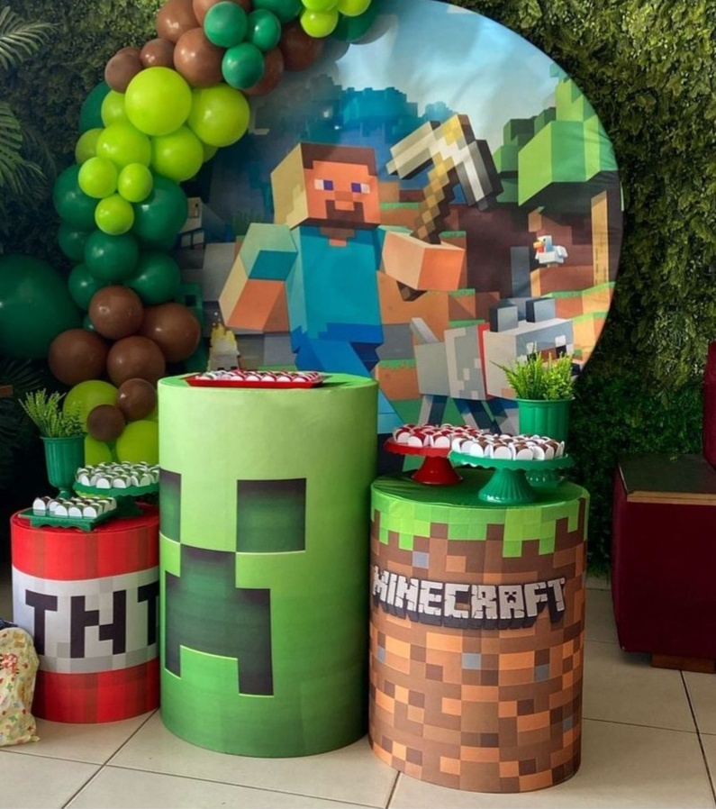 Kit P Sem Balão Minecraft (Cópia 1) - labeladecor