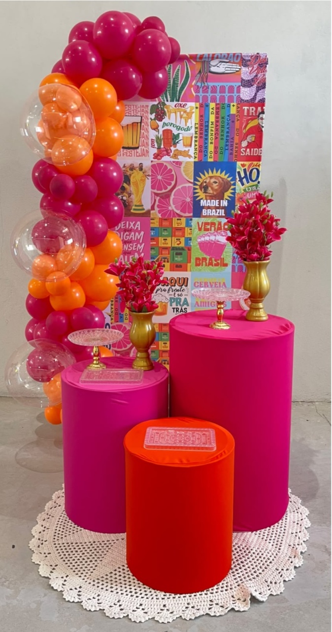 Kit P Brasileridade Com Balão E Com Tapete - labeladecor