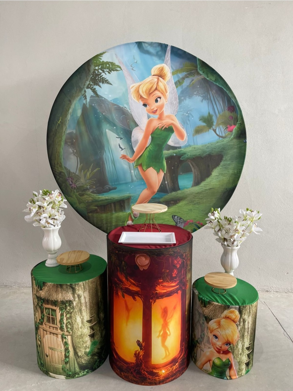 Kit P Sininho Com Balão - labeladecor