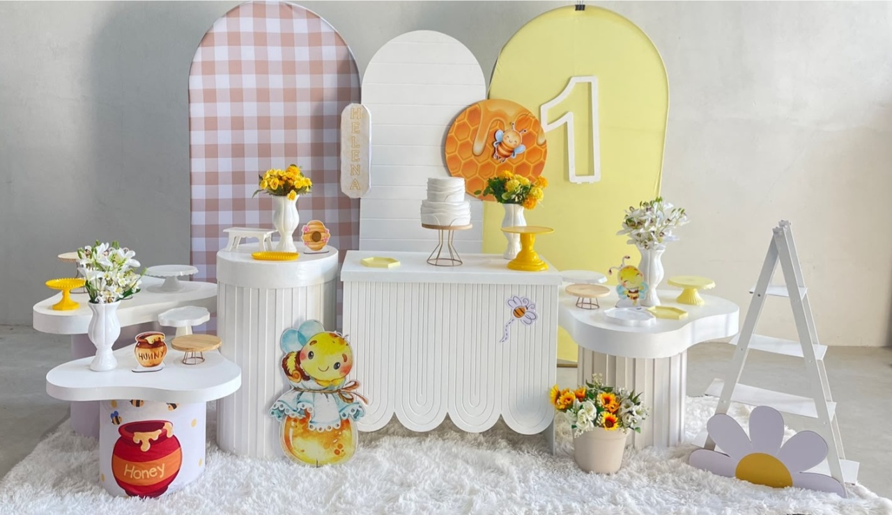Kit Premium Abelha Com Balão - labeladecor