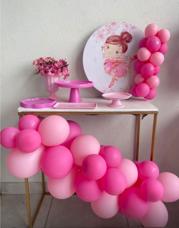 Kit Mesa Mesa Bailarina Com Mesa - labeladecor