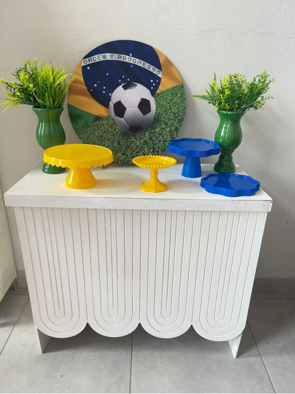 Kit Mesa Brasil Com Mesa - labeladecor