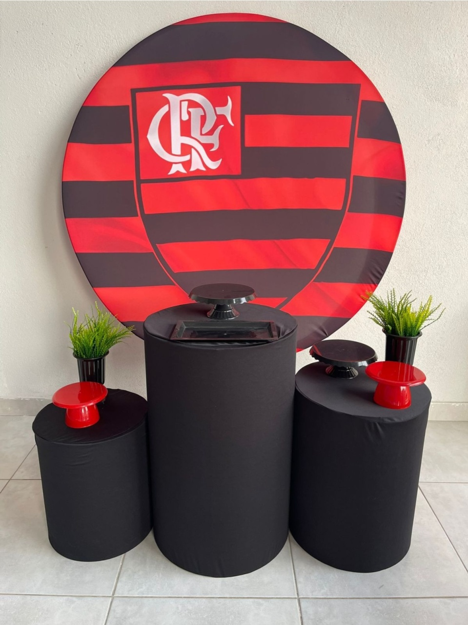 Kit P Flamengo Sem Balão - labeladecor