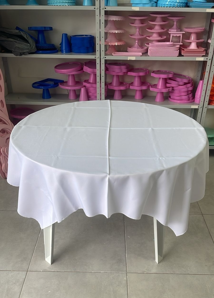 Forro de Mesa Branco  - labeladecor