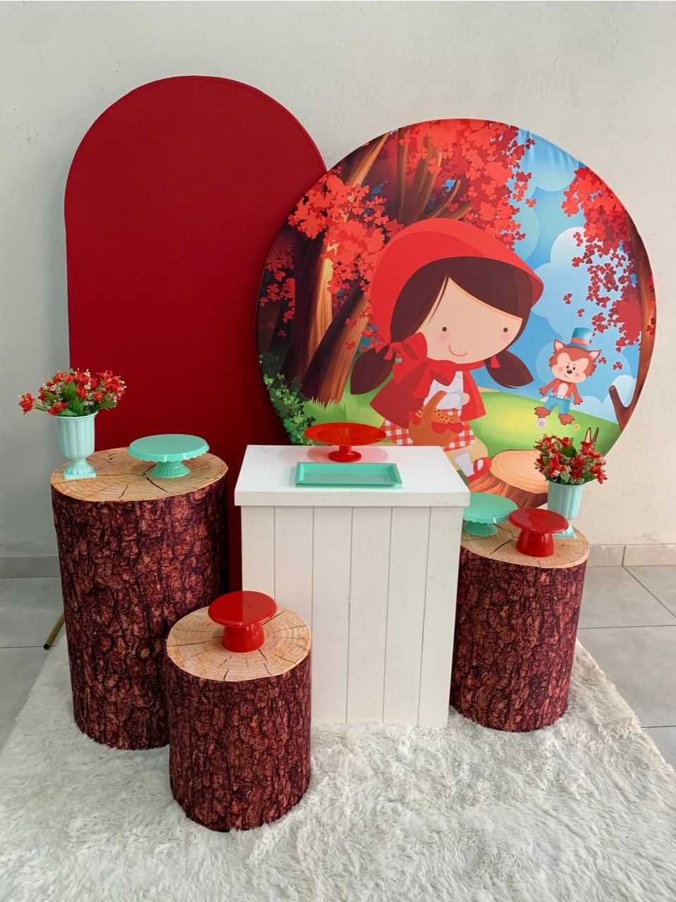 Kit G Chapeuzinho Vermelho - labeladecor