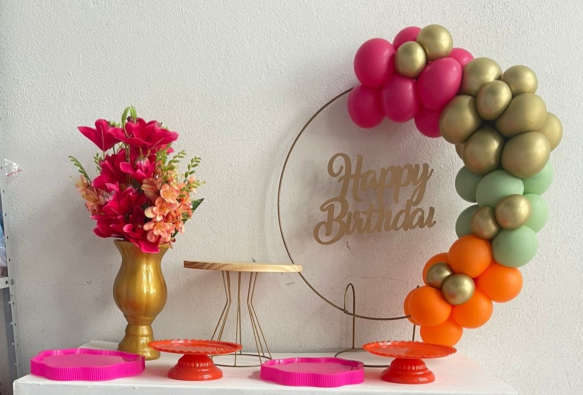 Kit Mesa Happy Birthday - labeladecor