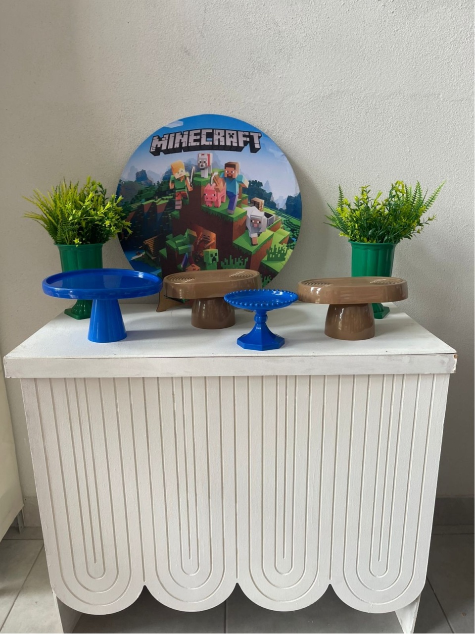 Kit Mesa Minecraft  Com A Mesa  - labeladecor
