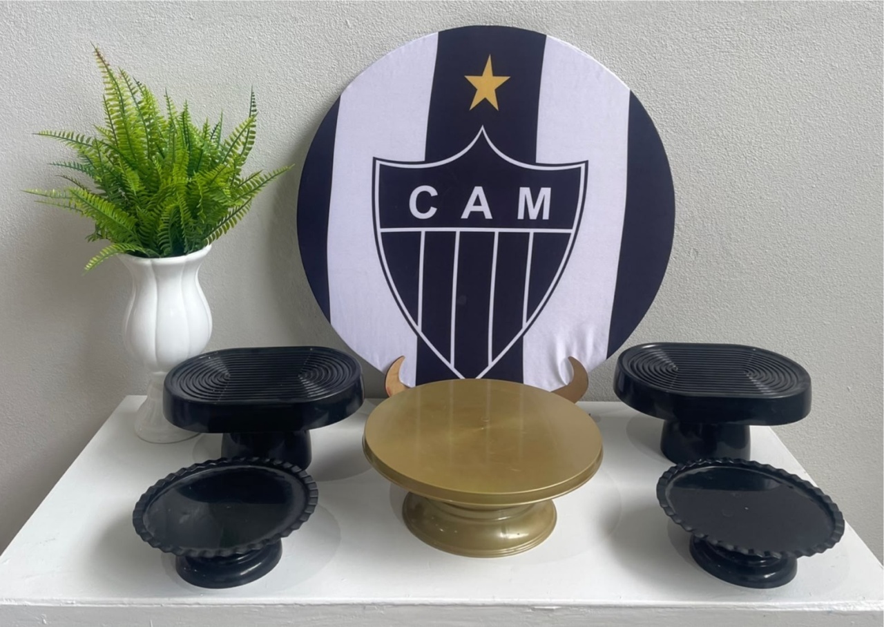 Kit Mesa Atlético Mineiro - labeladecor