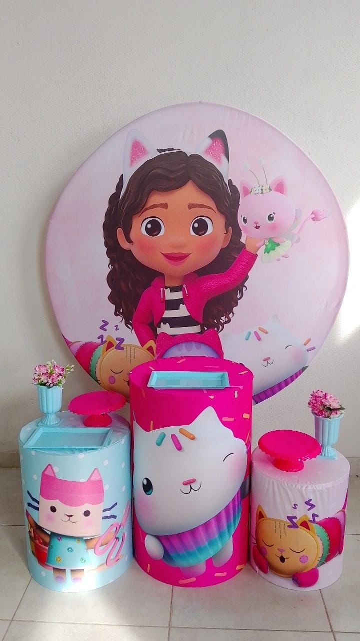 Kit Casa Magica Gabi Com Balão - labeladecor