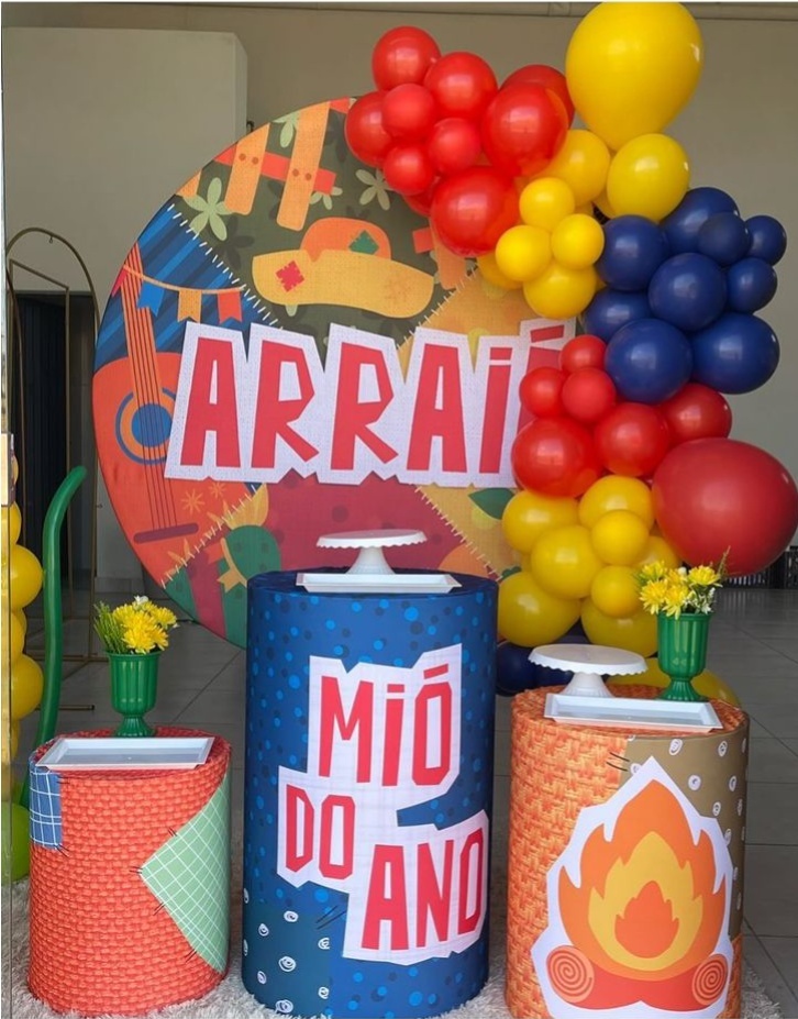Kit P Com Balão Arraia - labeladecor