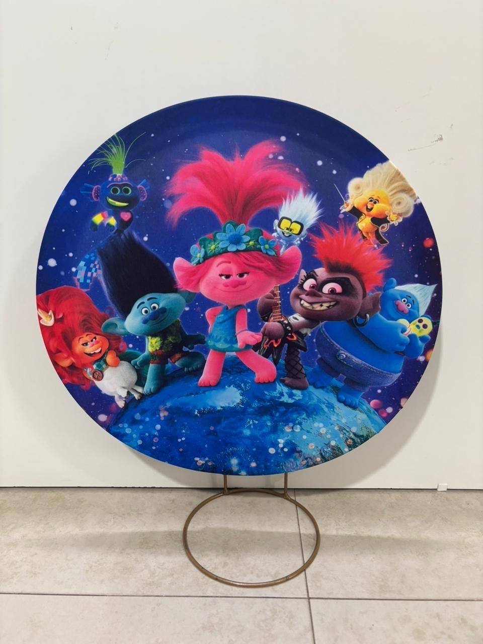 Painel Trolls 2 - Balões decor