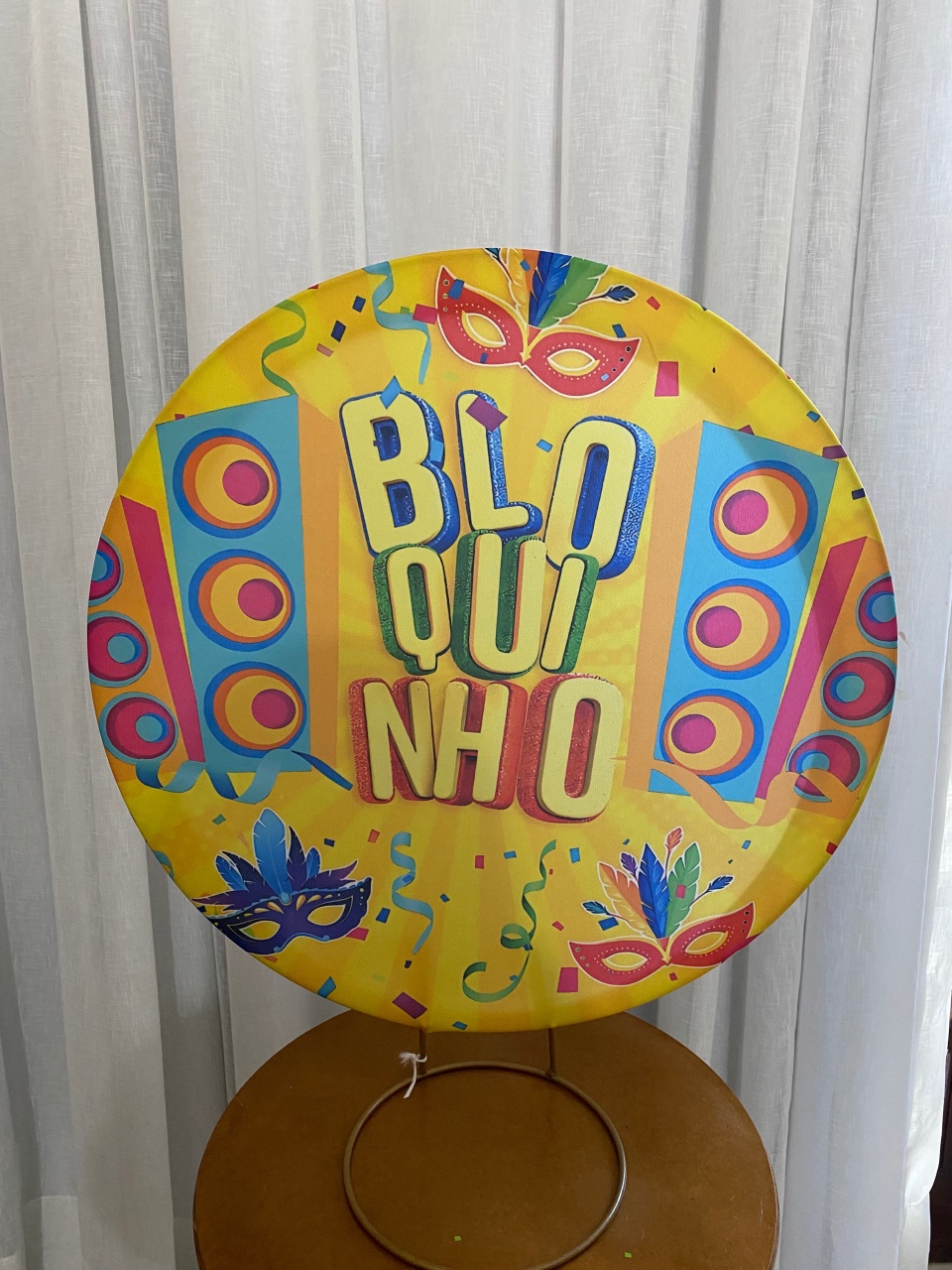 Painel Bloquinho - Balões decor