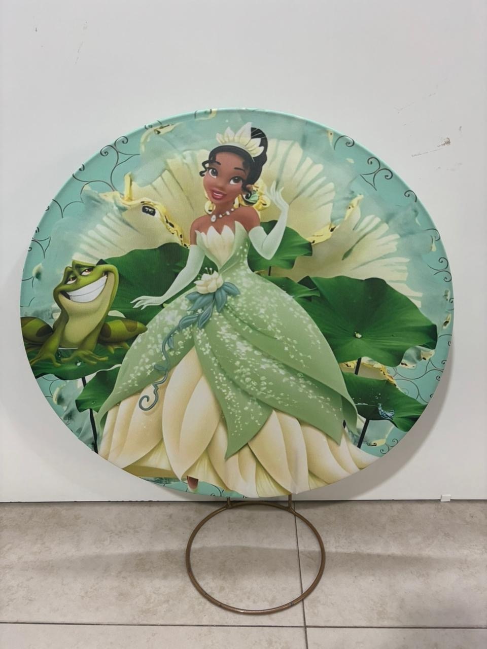 Painel Princesa E O Sapo - Balões decor