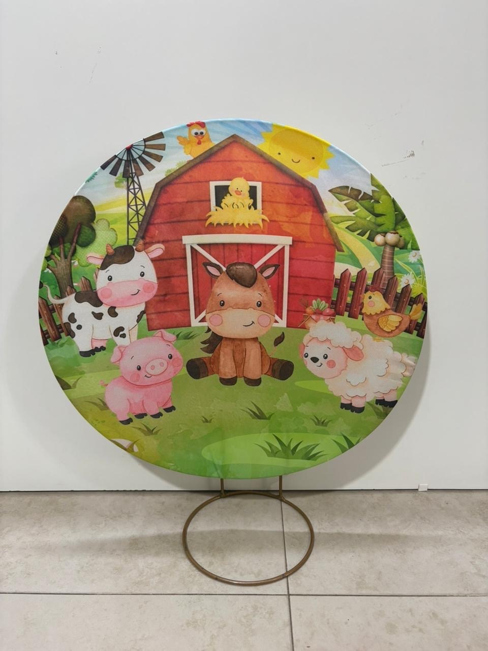 Painel Fazendinha 2 - Balões decor