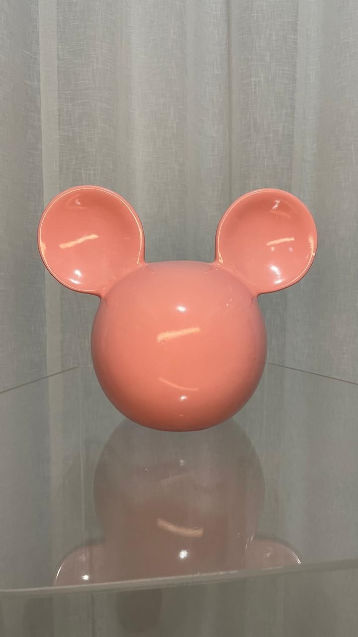 Cabeça Do Mickey Rosa Claro - Balões decor