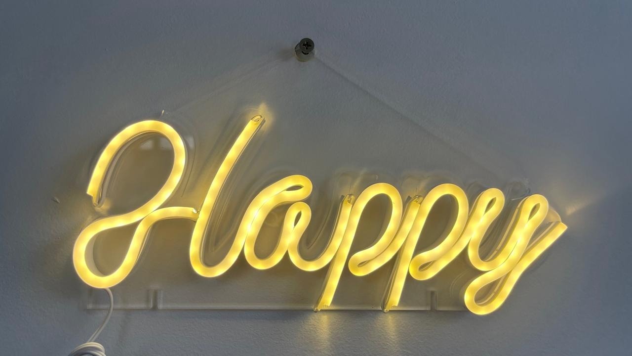 Led Happy - Balões decor