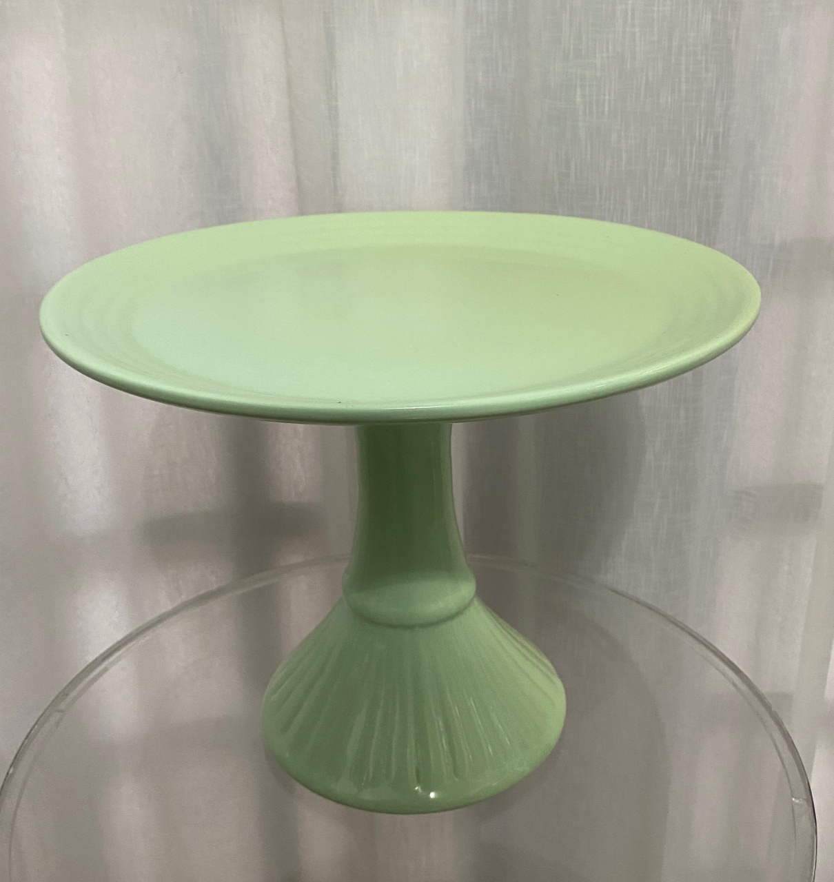 Boleira Verde Candy de Cerâmica  - Balões decor