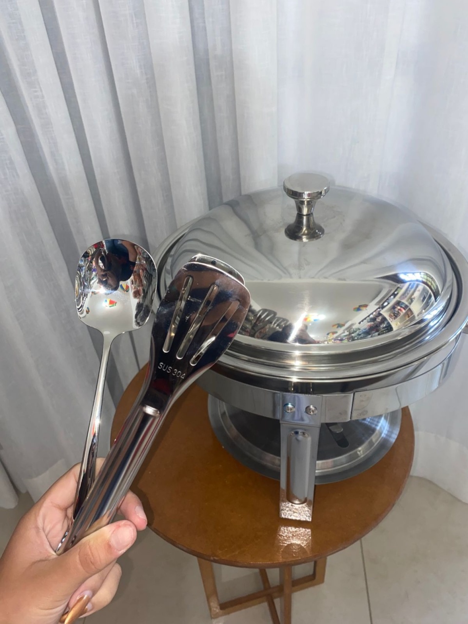Rechaud Redondo 6L - Balões decor