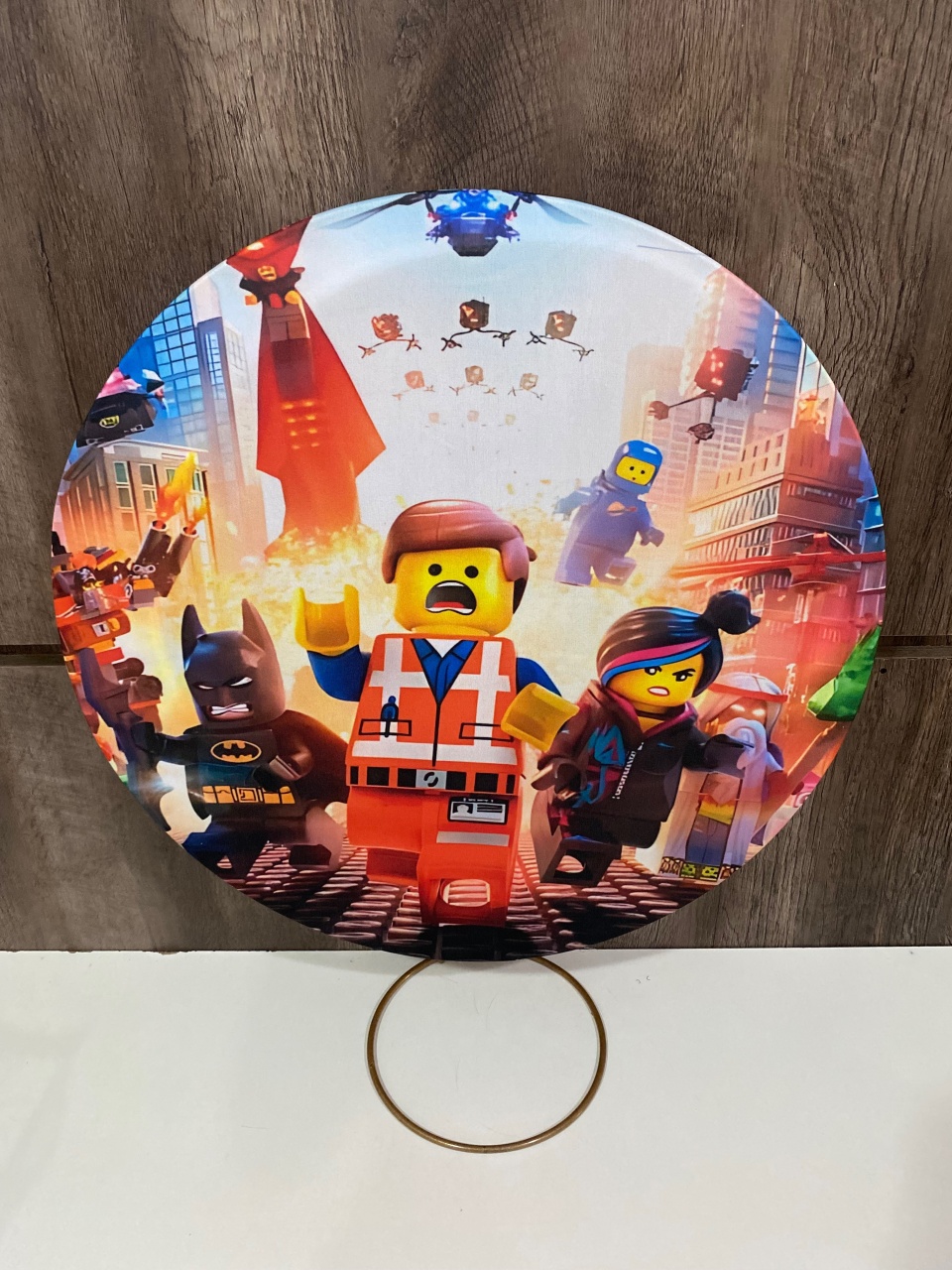 Painel Uma Aventura Lego - Balões decor