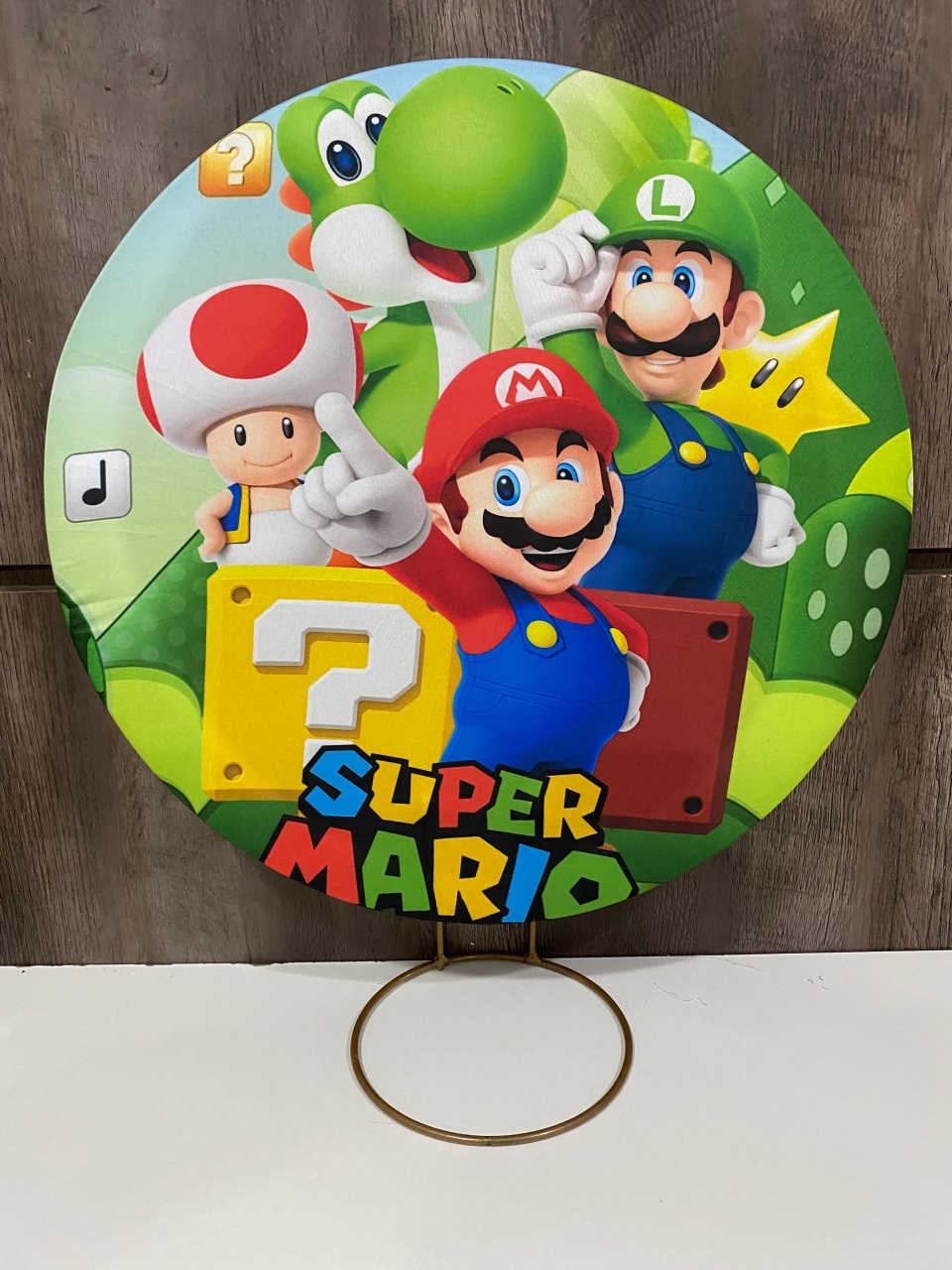 Painel Super Mario  - Balões decor