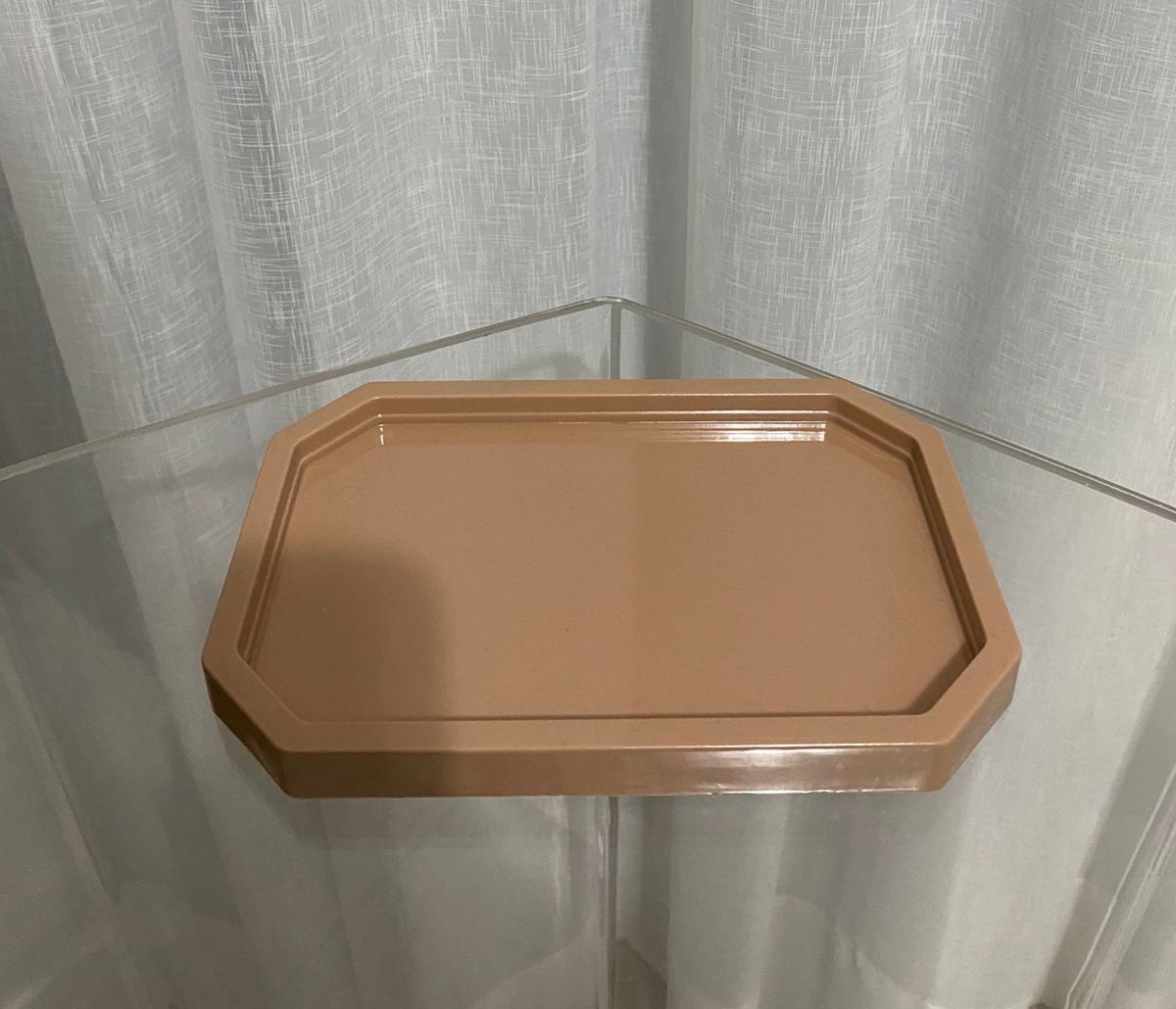 Bandeja Lapidada Bege  - Balões decor
