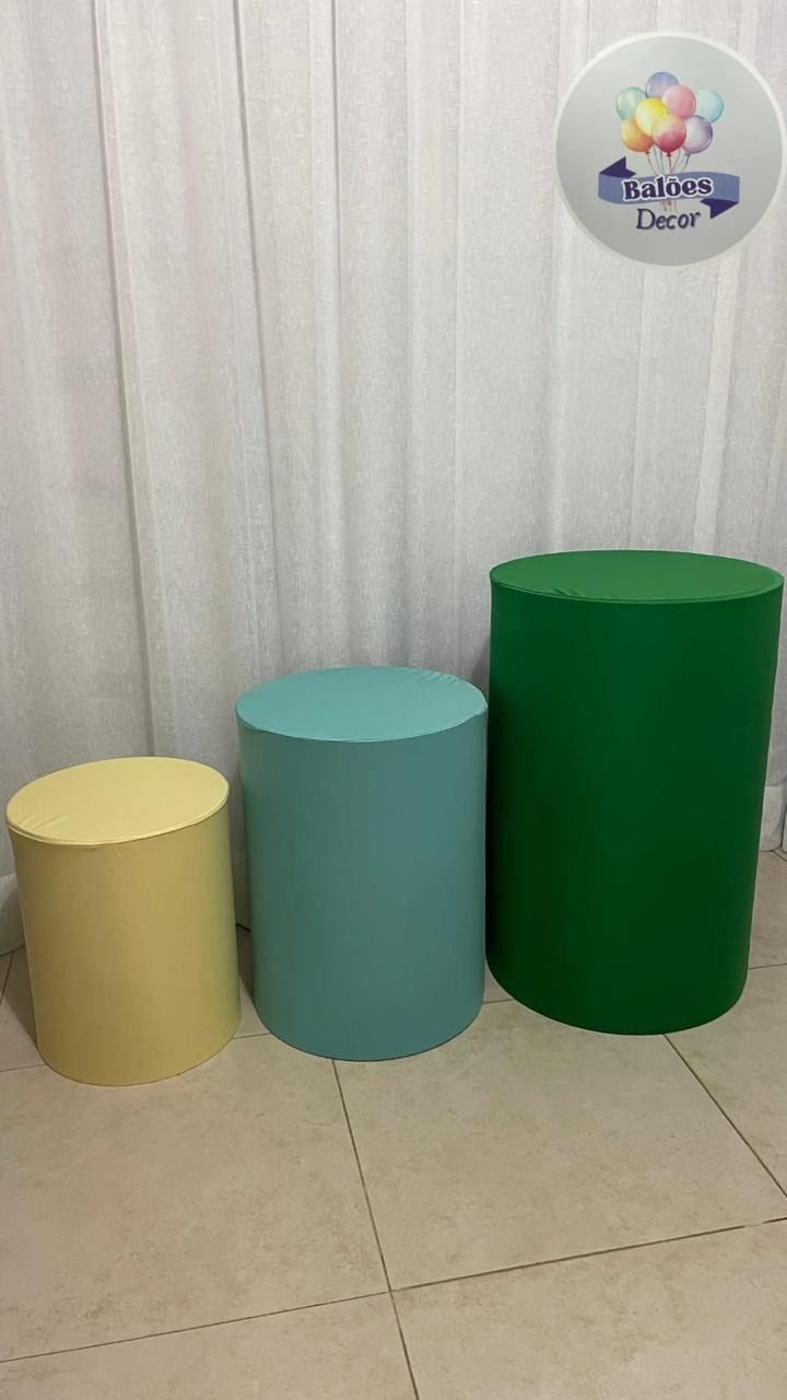 Trio de Capas Jardim Encantado - Balões decor